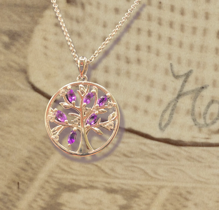 Pendentif "Arbre" en argent