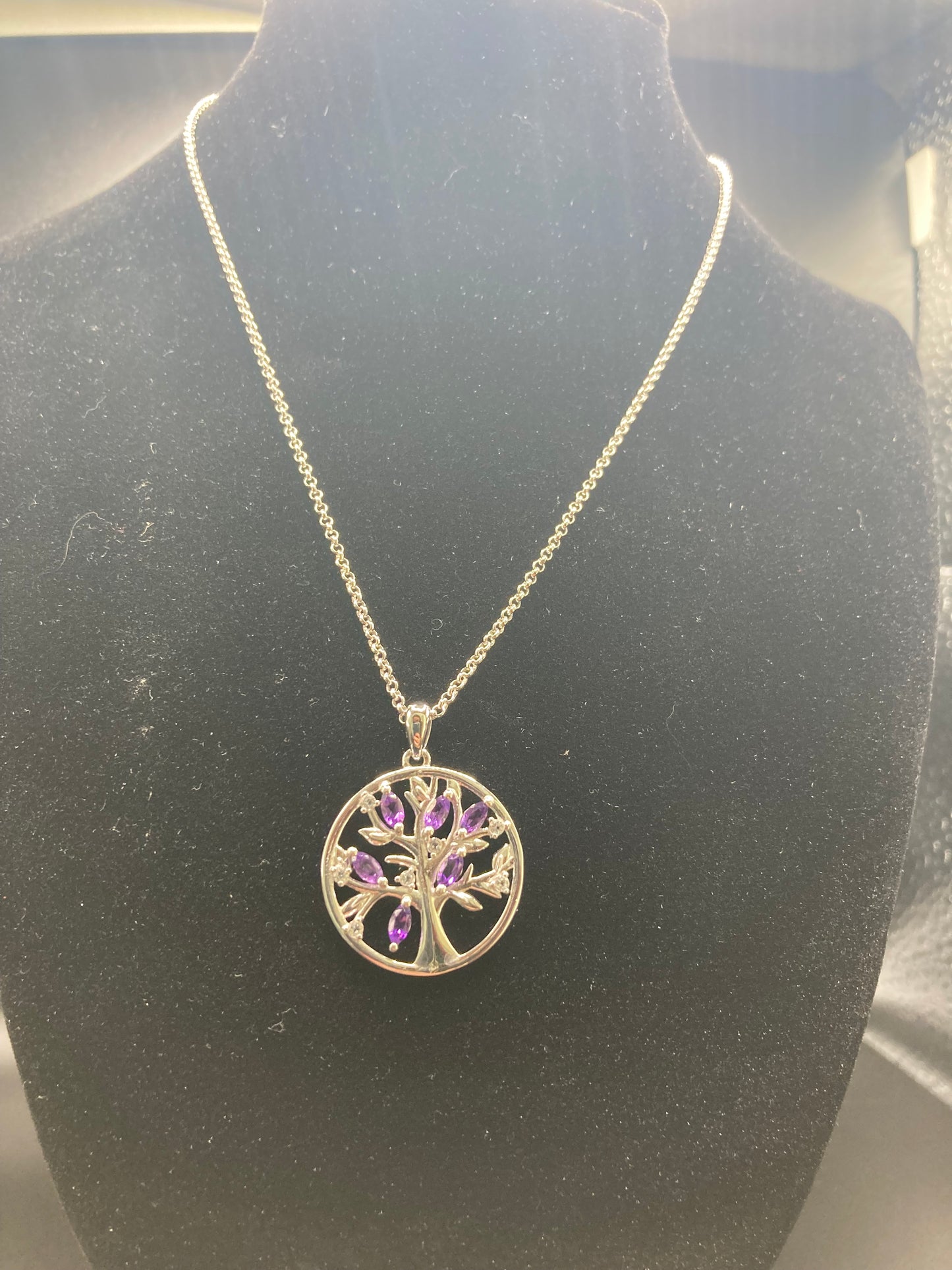 Pendentif "Arbre" en argent