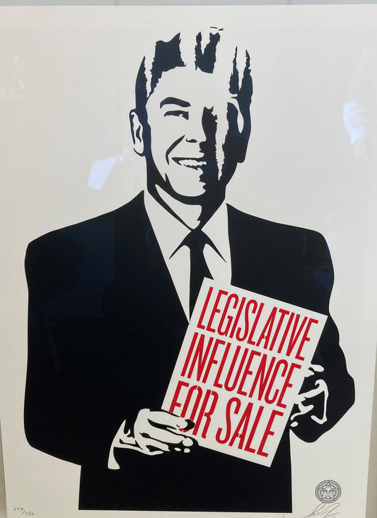 Shepard Fairey - Legislative Influence for sale